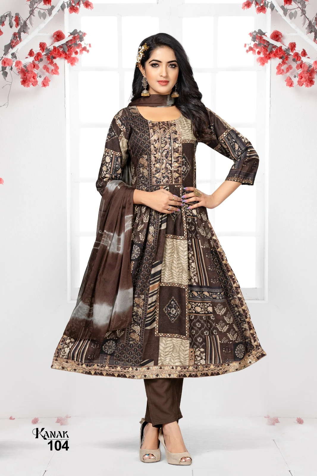 Hirwa Kanak Heavy Rayon Wholesale Readymade Salwar Suit Catalog — Wholesale, MPA wholesale from Surat — view 6